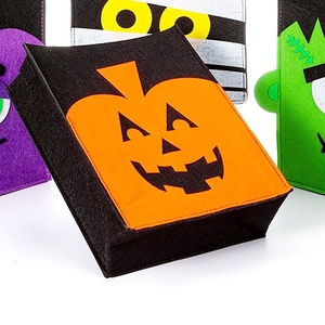 Bolsa de Fieltro con Asa para Regalos de Halloween, Bolsa de Truco o Trato para Niños, Bolsa de Fieltro para Dulces, Cesta - Product Image 3