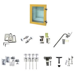 Atmosphère contrôlée CA réfrigération chambre froide serrure de <span class=keywords><strong>porte</strong></span> accessoires Rail cadre matériel raccords pièces pour <span class=keywords><strong>porte</strong></span> coulissante - Product Image 4