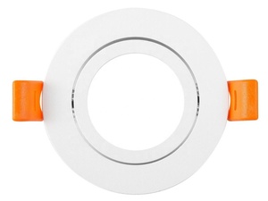 Soporte de luz descendente empotrable, marco ajustable de 82mm, carcasa redonda <span class=keywords><strong>para</strong></span> bombilla GU10 MR16 E27 - Product Image 5