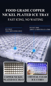 Nhà Máy giá tự động máy nước đá 500kg <span class=keywords><strong>Ice</strong></span> Cube đổi mới máy sản xuất tại Trung Quốc - Product Image 6