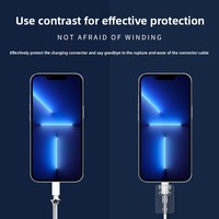 Protection de câble de données pour iPhone avec support Deca Core CDMA, résistante aux chutes