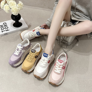 Chaussures de sport décontractées pour femme été 2026 avec plateforme en maille transparente pour la marche et l'exercice - Chaussures de créateur - Product Image 6
