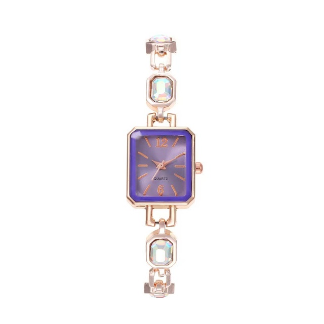 New Fashion Color Diamond Antique Women's Watch Free Adjustment Bracelet Watch Women's Quartz Watch
