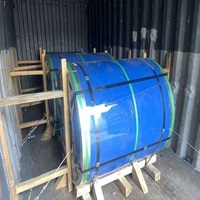 Bobine d'acier prélaqué PPGI A653 RAL 5016 pour toiture et revêtement mural, fournisseur d'usine