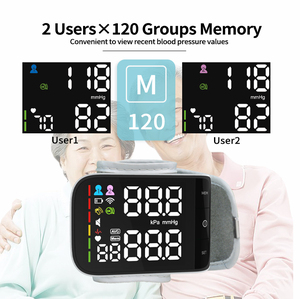 เครื่องทดสอบ<span class=keywords><strong>ความ</strong></span><span class=keywords><strong>ดัน</strong></span>โลหิตข้อมือแบบปรับได้เครื่องทดสอบ<span class=keywords><strong>ความ</strong></span><span class=keywords><strong>ดัน</strong></span>โลหิตพร้อมไฟ LED ที่หน้าจอกลางคืนแหล่งพลังงานไฟฟ้าสำหรับการเดินทาง - Product Image 6