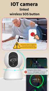 Cámara de Seguridad Interior PTZ Wi-Fi TNTX C23 4MP, Sensor de Movimiento PIR, Sensores de Puerta, Material ABS, Detección de 10 m, Sistema de Alarma Inteligente Tuya - Product Image 6