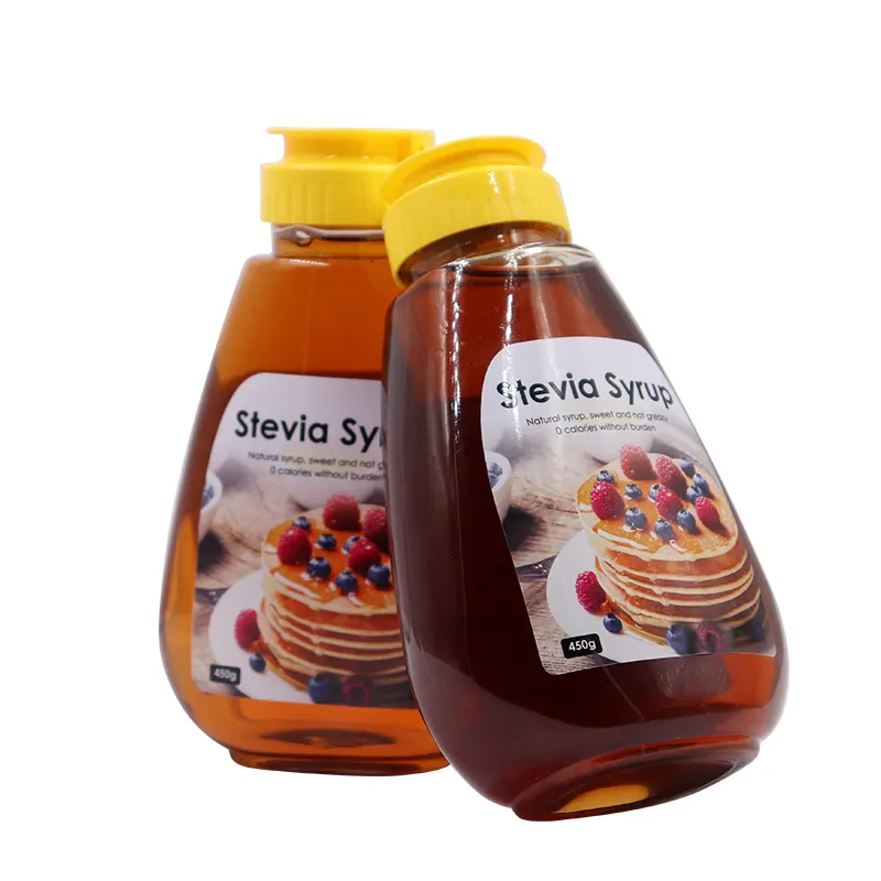 Toptan Keto gıda sınıfı sıfır kalorili tatlandırıcılar Stevia sıvı Stevia şurubu