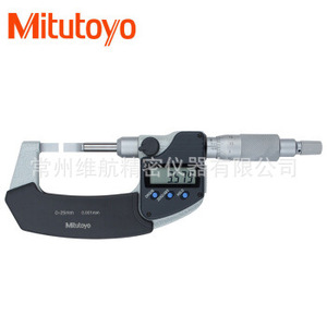 Micrómetro digital Mitutoyo 0-25mm 0.001mm tipo cuchilla para medición de chaveteros - Product Image 2