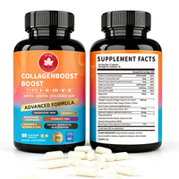 Capsules de collagène sur mesure pour l'exportation, produits de beauté, 90 unités, compléments alimentaires OEM pour les grandes marques