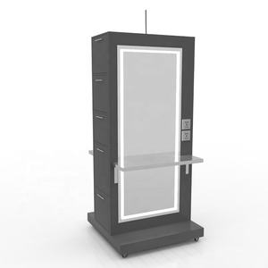 Espejo led de doble cara para peluquería, estación de espejo para barbería - Product Image 5