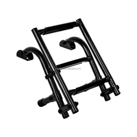 Échelle pliante en acier inoxydable 316 de qualité supérieure, résistante à la corrosion, pour bateau, accessoires marins en promotion