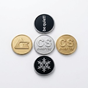 Étiquette en aluminium gravée sur mesure, logo en relief anodisé, <span class=keywords><strong>plaque</strong></span> signalétique métallique <span class=keywords><strong>pour</strong></span> équipement industriel - Product Image 1