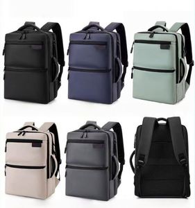 <b>Men</b> Women Laptop <b>Backpack</b> <b>Waterproof</b> PU Film Computer Bag Multi Functional Outdoor Travel Business <b>Backpack</b> With USB - Product Image 4