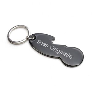 Llavero con ficha para carrito de compras de 1 euro - Product Image 1