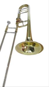 Trombón Tenor Bb/F con Válvula Thayer, Vara de Cuproníquel, Campana Hecha a Mano TT8518, Lacado Dorado para Músico Profesional - Product Image 3