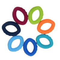 Mini agarre de mano ovalado portátil, brazo muscular, refuerzo de Fitness, silicona suave, juego de precio