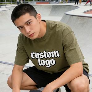 Camisetas Personalizadas de Estilo Urbano, Impresas, Transpirables, de 250g, 100% Algodón Tejido, Cuello Redondo, Manga Corta para Hombre - Product Image 3