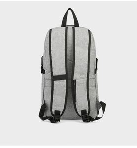Custom Logo Unisex <b>Black</b> Nylon Oxford Leather Bag Laptop Office <b>Backpack</b> for <b>Men</b> - Product Image 2