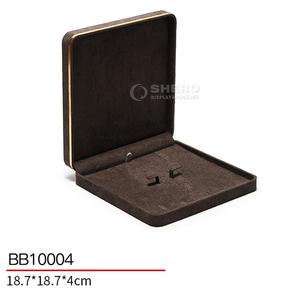 Boîte d'emballage de bijoux en vrac avec logo pour mariage, boîte à bijoux avec logo, cadeau - Product Image 2