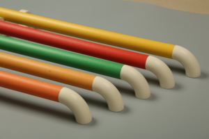 Couloirs muraux modernes anti-collision en PVC et alliage d'aluminium avec une épaisseur de 1.6mm de couleur personnalisable - Product Image 2