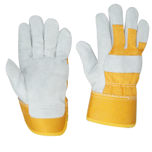 Guantes de Cuero para Soldadura Industrial, Guantes Rojos de Cuero para Soldar con Función Anticalor para Seguridad Industrial - Product Image 6