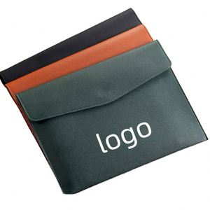 Sophisticated B5 Leather File Organizer <b>A4</b> Size for Archiving & Carrying Office Papers Promotion - Product Image 1