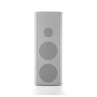 Altavoz de Columna 1230A Impermeable de Doble Rango Completo, de Aleación de Aluminio, Comercial, para Interiores y Exteriores, para Teatro