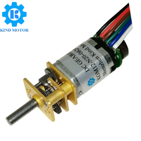 Moteur à engrenages métalliques mini/micro Ga12 Pololu N20 à couple élevé, diamètre 12 mm, 3V, 6V, 12V, 24V, 100 tr/min, 300 tr/min, 600 tr/min, 1000 tr/min avec encodeur