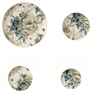 卸売ウェディング食器ボーンチャイナセラミックチャージャープレート食器セット - Product Image 2