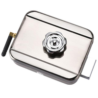 Serrure électronique de porte battante, serrure invisible cachée sans fil, télécommande, verrouillage automatique, entrée sans clé, serrures intelligentes
