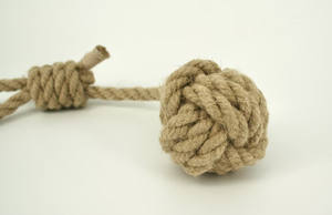 ขายส่ง HOANG LINH SG ลูกบอลเคี้ยวสำหรับสุนัขทำจากป่านธรรมชาติ ทนทาน เป็นมิตรกับสิ่งแวดล้อม ปลอดภัย วัสดุยั่งยืน ผลิตในเวียดนาม บรรจุในกล่อง - Product Image 5