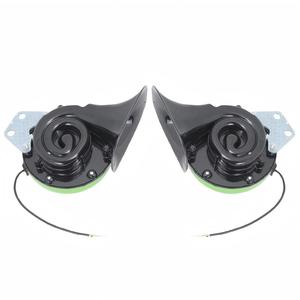 CHSKY Modification de voiture et de camion, paires de klaxons électriques, grandes cornes d'escargot, 12V, conception de haut-parleurs bidirectionnels, audio de voiture, vente en gros - Product Image 5