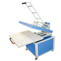 Meilleur prix grand format 110v 24x31 (60x80cm) presse à plat manuelle pour T-shirts pour transferts de chaleur