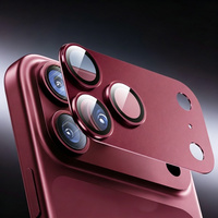 Protection d'objectif d'appareil photo en verre trempé 9H pour iPhone 18 17, anti-rayures, anti-chute, film transparent HD