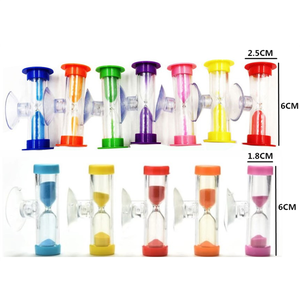 Minuteur de sable électrique avec ventouse, jouets, horloge, cadeaux pour enfants, fermoirs, <span class=keywords><strong>sablier</strong></span> de brossage - Product Image 1