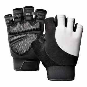 Gants de musculation, de cross-training et de fitness avec support pour les poignets, en néoprène antidérapant, protection des paumes - Product Image 1