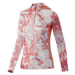 Camisa de pescado para mujer, Sudadera con capucha de pesca de rendimiento, ropa de pesca transpirable - Product Image 2