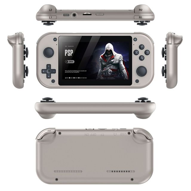 New Handheld Game Console TV Game Console Home Arcade with Built-in 10000 Games 3000mAh Battery Linux/Emecel 4.3 OS