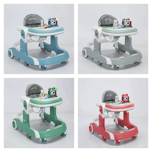 Trotteur interactif OEM pour nouveau-né, adorable poussette <span class=keywords><strong>d</strong></span>'apprentissage à cadre plastique pour tout-petits, trotteur portable pour bébé - Product Image 6