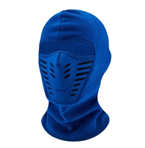 Masque de ski d'hiver, masque de cyclisme, masque de moto en polaire avec filtre, coupe-vent, couvre-visage intégral, cagoule, bonnet de ski et de patinage - Product Image 6
