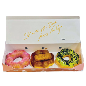 กล่องโมจินัท Mochifoods บรรจุภัณฑ์กระดาษพิมพ์ลายตามสั่ง สำหรับโมจิโดนัท ฮอทดอก ซูชิ ผลิตในประเทศจีน - Product Image 4
