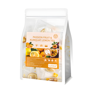 Detox Weight Loss Passion Fruit Kumquat Lemon Herbal <strong>Tea</strong> <strong>Slimming</strong> Healthy Sugar-Free Caffeine-Free Premium Fruit <strong>Tea</strong> Bags OEM - Product Image 3