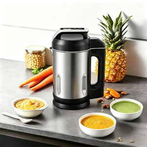 Vente flash : Mélangeur à <span class=keywords><strong>soupe</strong></span> électrique puissant de 1,6 L, 1000 W |   Robot culinaire pour purée nutritive <span class=keywords><strong>maison</strong></span> avec protection anti-cuisson à sec - Product Image 2