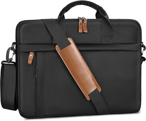 17-17.3 inch mỏng chống nước vải máy tính xách tay trường hợp tay áo tối màu xám của người đàn ông Túi máy tính phù hợp với máy tính xách tay Túi bao gồm - Product Image 1