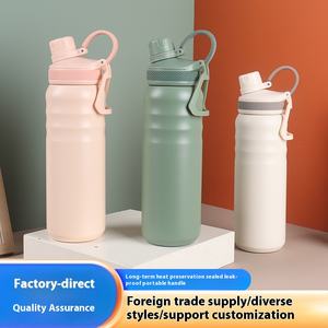 Hot Selling Portable 304 Stainless Steel Sports <b>Thermos</b> High-Value Large-Capacity Fitness <b>Water</b> Cup New Outdoor Vacuum <b>Bottle</b> - Product Image 2
