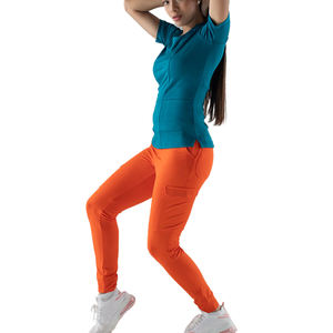 YH OEM Custom Medical Scrub Sets Top Pantalones Clínica de enfermería Infinity Ankara Scrubs Trabajo Hospital Uniformes Conjuntos con etiqueta privada - Product Image 3