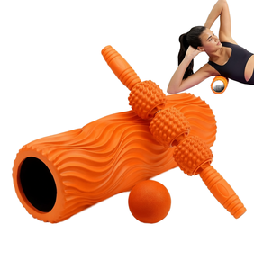 Rodillo de Espuma de Alta Densidad para Yoga y Pilates, Material EVA Ecológico, Portátil para Principiantes, Masaje Muscular, Liberación Miofascial - Product Image 1