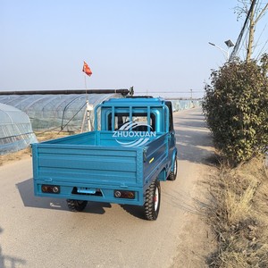 Camioneta Eléctrica Pequeña de Una Sola Fila y Cuatro Ruedas, de Alta Resistencia, para Trabajo, Utilidad y Carga - Product Image 3