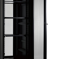 Rak Server Kabinet Jaringan Pusat Data Berdiri Lantai Baja 19U 800*800mm Tersedia