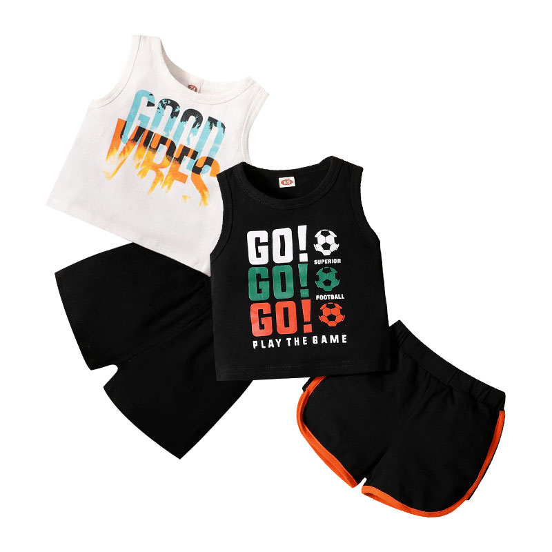 Комплект одежды для новорожденных, 2 предмета, летние шорты без рукавов